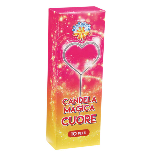 Candela magica Cuore