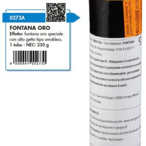 FONTANA ORO SENZA FUMO